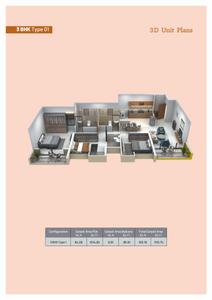 Image of 1060 Sq.ft 2 BHK Apartment / Flat for sale in Riverview Falcon Towers At Riverview City, Loni Kalbhor, Pune for Rs. 7500000