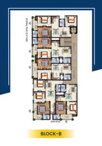 Image of 1050 Sq.ft 2 BHK Apartment / Flat for sale in Vyam Metro Apartments, Noida Extension, Greater Noida for Rs. 4054000