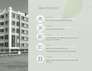 Image of 900 Sq.ft 2 BHK Apartment / Flat for sale in Saswat Homes, Patia, Bhubaneswar for Rs. 9200000