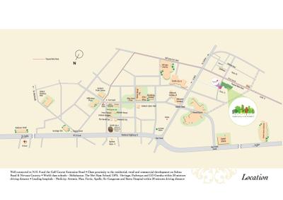 Image of 3240 Sq.ft 3 BHK Villa for sale in Unitech Nirvana Country II, Sector 71, Gurgaon for Rs. 83500000