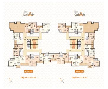 Image of 1060 Sq.ft 2 BHK Apartment / Flat for sale in Satpanth Om Namah Shivay Kalash, Karanjade, Navi Mumbai for Rs. 8169000