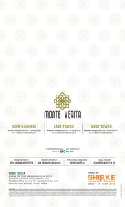 Image of 618 Sq.ft 2 BHK Apartment / Flat for sale in Monte Verita East Tower Phase 3, Borivali East, Mumbai for Rs. 13000000