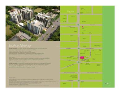 Image of 2250 Sq.ft 2 BHK Penthouse for sale in Shubh Pioneer, Kudasan, Gandhinagar for Rs. 7500000
