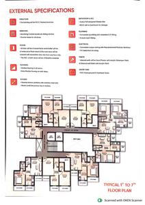 Image of 880 Sq.ft 2 BHK Apartment / Flat for sale in Shree Viraj Residency Wing D Phase 3, Badlapur East, Badlapur for Rs. 3700000