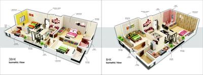Image of 1000 Sq.ft 2 BHK Builder Floor for sale in Empire Estate, Manewada, Nagpur for Rs. 4600000