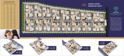 Image of 1107 Sq.ft 2 BHK Apartment / Flat for sale in Endeavour Emerald, Electronic City, Bengaluru for Rs. 5900000