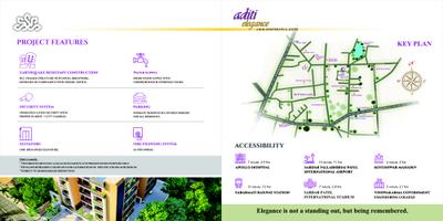 Image of 2200 Sq.ft 3 BHK Apartment / Flat for sale in Samarpan Aditi Elegance, Motera, Ahmedabad for Rs. 14500000