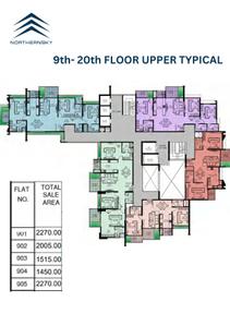 Image of 3295 Sq.ft 4 BHK Apartment / Flat for sale in Northern Excelsa, Kadri, Mangalore for Rs. 33400000