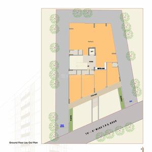 Image of 950 Sq.ft 2 BHK Apartment / Flat for sale in Pyramid Shreyash 2, Ambawadi, Ahmedabad for Rs. 6000000
