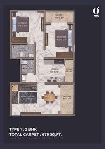 Image of 1630 Sq.ft 3 BHK Apartment / Flat for sale in Gangotree Vidurkrupa, Kothrud, Pune for Rs. 23900000