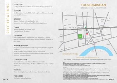 Image of 1751 Sq.ft 3 BHK Apartment / Flat for sale in Niyati Tulsi Darshan, Dahin Nagar, Surat for Rs. 6650000
