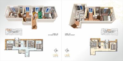 Image of 936 Sq.ft 2 BHK Apartment / Flat for sale in D D Umiya Parijat, Ghatkopar East, Mumbai for Rs. 20500000