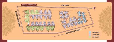 Image of 469 Sq.ft 2 BHK Apartment / Flat for sale in Elegant Vaishali Utsav, Vaishali Nagar, Jaipur for Rs. 2450000