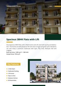 Image of 850 Sq.ft 3 BHK Villa for sale in Motia Sunrise Avenue, Kurali, Mohali for Rs. 9000000