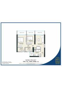 Image of 644 Sq.ft 1 BHK Apartment / Flat for sale in JP Codename Dream Home Tower C, Mira Road East, Mira Bhayandar for Rs. 7250000