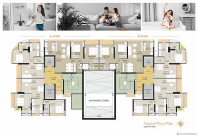 Image of 634 Sq.ft 2 BHK Apartment / Flat for sale in Saptrishi Shree Balaji 7, Vikhroli East, Mumbai for Rs. 11000000