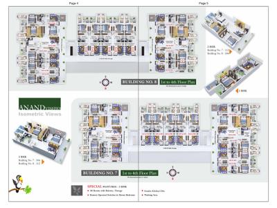 Image of 400 Sq.ft 1 BHK Apartment / Flat for sale in Anand Vishwa Bamboovan, Dighori, Nagpur for Rs. 1600000