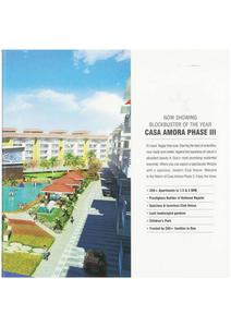 Image of 900 Sq.ft 1 BHK Apartment / Flat for sale in Manglam Casa Amora Phase III Part I, Baingini, Goa for Rs. 6500000