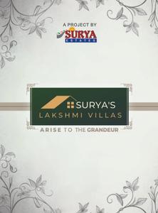 Image of 1950 Sq.ft 2 BHK Independent House for sale in Surya Lakshmi Villas, Sarika, Vizianagaram for Rs. 7500000