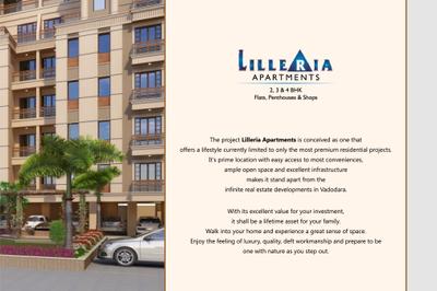 Image of 1650 Sq.ft 3 BHK Apartment / Flat for sale in Lilleria Apartments I And II, Sama Savli, Vadodara for Rs. 5700000