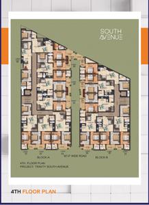 Image of 1020 Sq.ft 2 BHK Apartment / Flat for sale in Trinity High Street South Avenue, Noida Extension, Greater Noida for Rs. 4100600