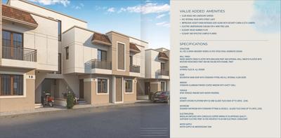 Image of 1400 Sq.ft 3 BHK Villa for sale in Akshar Pushti Bungalows, Atladara, Vadodara for Rs. 7000000