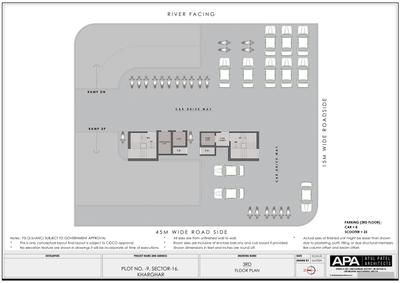 Image of 1355 Sq.ft 2 BHK Apartment / Flat for sale in Pioneer The Coastal Bay, Kharghar, Navi Mumbai for Rs. 18400000