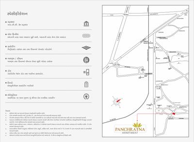 Image of 1590 Sq.ft 3 BHK Apartment / Flat for sale in Panchratna Apartment by Panchratna Developers, Athwa, Surat for Rs. 7500000