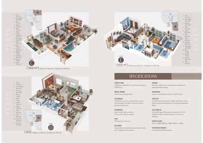 Image of 1680 Sq.ft 3 BHK Apartment / Flat for sale in Sanskaar Ville Panache, Salaiya, Bhopal for Rs. 9000000
