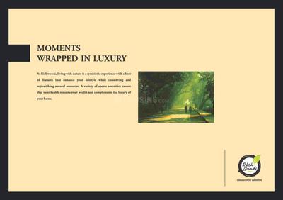 Image of 1000 Sq.ft 2 BHK Apartment / Flat for sale in Rama Rich Woods, Spine Road, Pune for Rs. 7020000