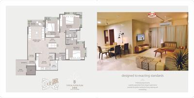 Image of 2400 Sq.ft 4 BHK Apartment / Flat for sale in Shaligram Plush, Thaltej, Ahmedabad for Rs. 35000000