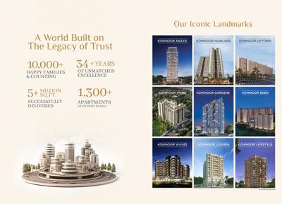 Image of 513 Sq.ft 1 BHK Apartment / Flat for sale in Kohinoor Bella, Palava Phase 1, Thane for Rs. 3200000