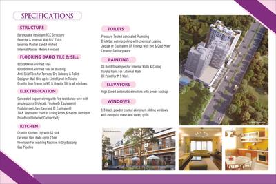Image of 1300 Sq.ft 3 BHK Apartment / Flat for sale in Prayeja City Phase II, Nanded, Pune for Rs. 10500000