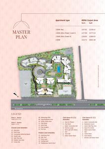 Image of 1012 Sq.ft 2 BHK Apartment / Flat for sale in Mahindra Citadel Tower L, Chinchwad, Pune for Rs. 10100000