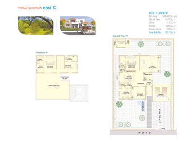 Image of 4600 Sq.ft 4 BHK Villa for sale in Reliance Green Village Extension, Mokila, Hyderabad for Rs. 120000000