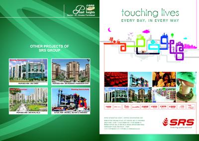 Image of 1265 Sq.ft 2.5 BHK Apartment / Flat for sale in SRS Pearl Heights, Sector 87, Faridabad for Rs. 8000000