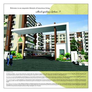 Image of 679 Sq.ft 1 BHK Apartment / Flat for sale in Brick By Brick Green Park, Hingna, Nagpur for Rs. 2400000