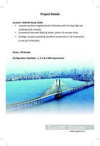 Image of 1550 Sq.ft 3 BHK Apartment / Flat for sale in Sugee Sadan, Dadar West, Mumbai for Rs. 130000000