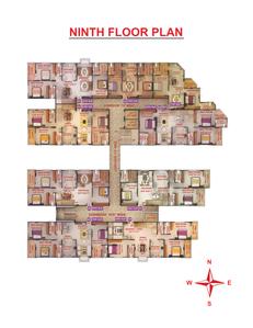 Image of 1919 Sq.ft 3 BHK Apartment / Flat for sale in Jupiter Appartment, Bhuwana, Udaipur for Rs. 8100000