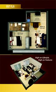 Image of 400 Sq.ft 1 BHK Apartment / Flat for sale in Bombay Slum Orchid Residency, Kandivali West, Mumbai for Rs. 8300000