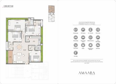 Image of 2880 Sq.ft 4 BHK Apartment / Flat for sale in Amaara By Hari Group, Por, Gandhinagar for Rs. 14500000