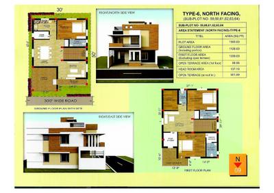 Image of 2100 Sq.ft 3 BHK Duplex for sale in My Nest Aditi Residency, Sundarpada, Bhubaneswar for Rs. 16500000