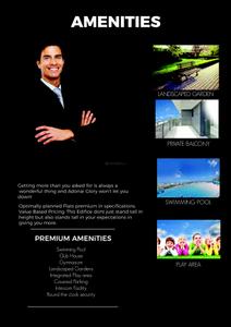 Image of 1300 Sq.ft 2 BHK Apartment / Flat for sale in Adonai Glory, Hennur, Bengaluru for Rs. 8000000