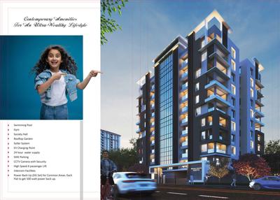 Image of 1650 Sq.ft 3 BHK Apartment / Flat for sale in Trilochan Muralidhara Heights, Patrapada, Bhubaneswar for Rs. 15000000