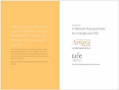 Image of 650 Sq.ft 2 BHK Apartment / Flat for sale in Kolte Patil Life Republic Sector R10 10th Avenue Universe Phase II, Mulshi, Pune for Rs. 6400000