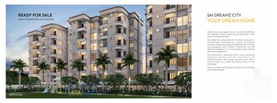 Image of 975 Sq.ft 2 BHK Apartment / Flat for sale in Sai Dreamz, Mahaveer Nagar, Raipur for Rs. 4000000