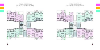 Image of 1050 Sq.ft 2 BHK Apartment / Flat for sale in Fortune Aristolia, Hadapsar, Pune for Rs. 10500000