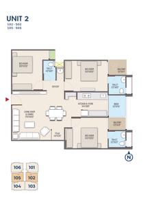 Image of 1050 Sq.ft 3 BHK Apartment / Flat for sale in Morena Apartment, Ambawadi, Ahmedabad for Rs. 13000000