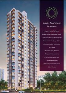 Image of 620 Sq.ft 2 BHK Apartment / Flat for sale in Growmore Emerald, Malad West, Mumbai for Rs. 13500000