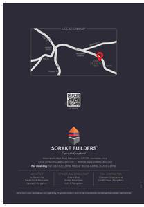 Image of 1084 Sq.ft 2 BHK Apartment / Flat for sale in Sorake Helios, Maroli, Mangalore for Rs. 7200000